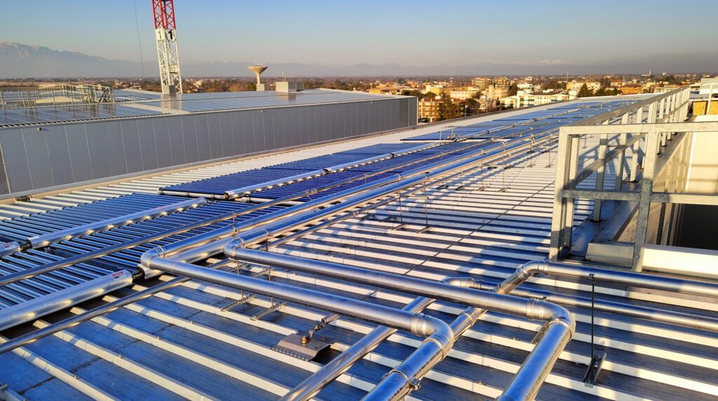 Pordeone Haigla Solar Thermal süsteem